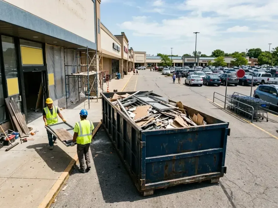 retail-store-renovation-debris-003 — frequently asked questions, Roll-off Dumpster Rentals in Tazewell, TN
